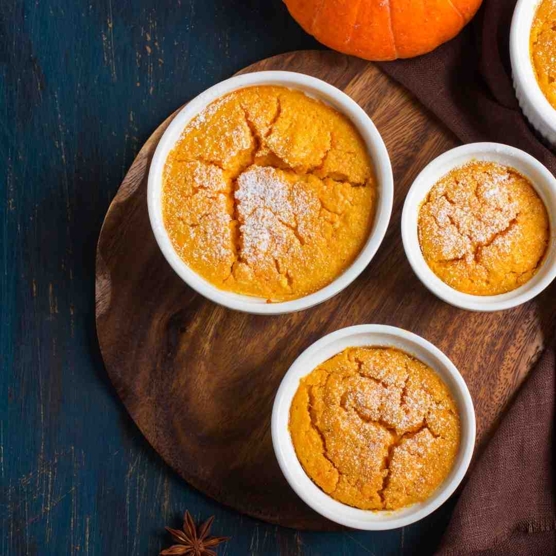 The Easiest Pumpkin Souffle Ever