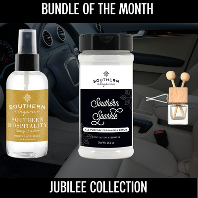 Jubilee: Bundle of The Month (Freshner, Room & Linen Spray and a Car Diffuser)