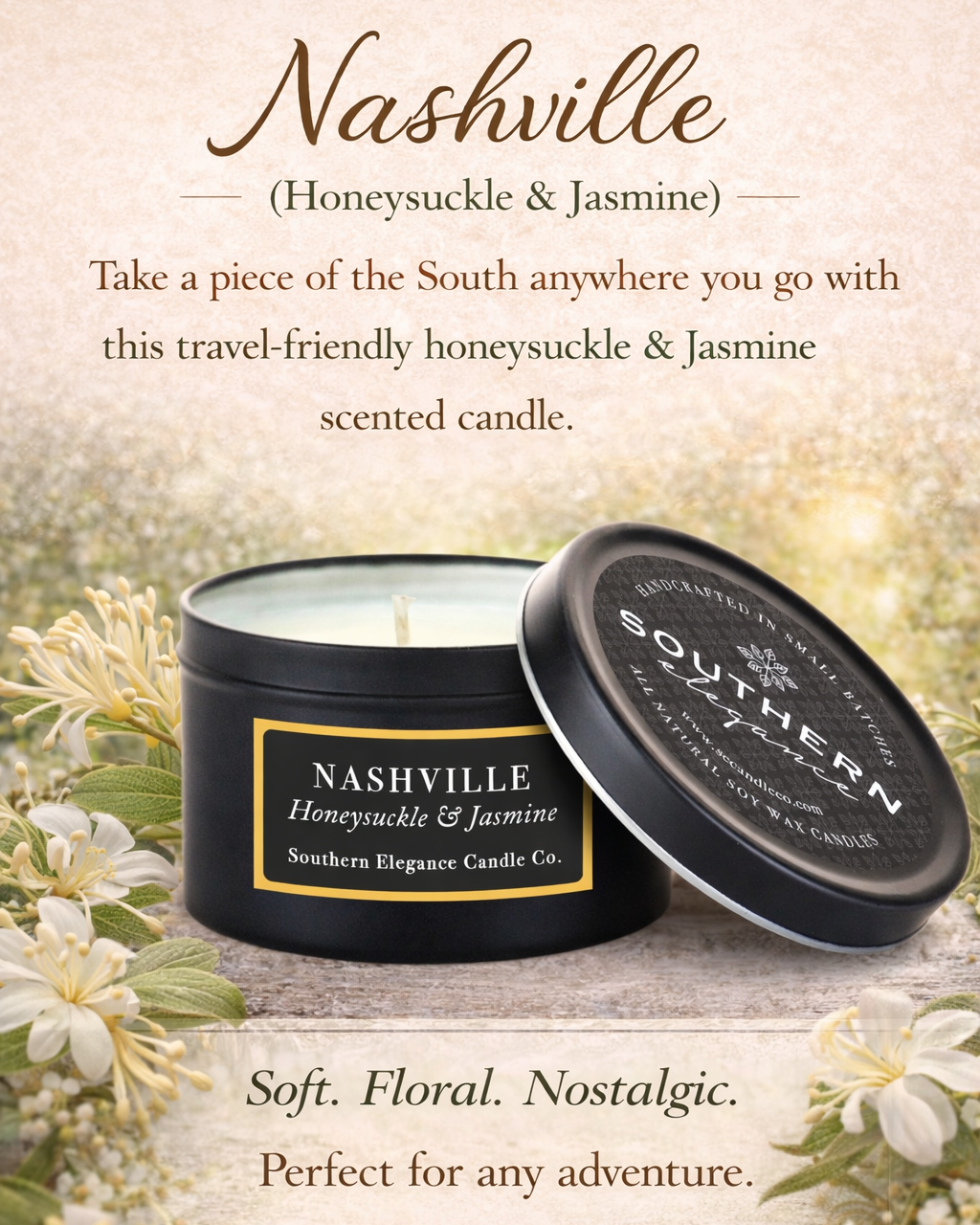 50% off Fragrance of the Month Nashville (Honeysuckle & Jasmine)