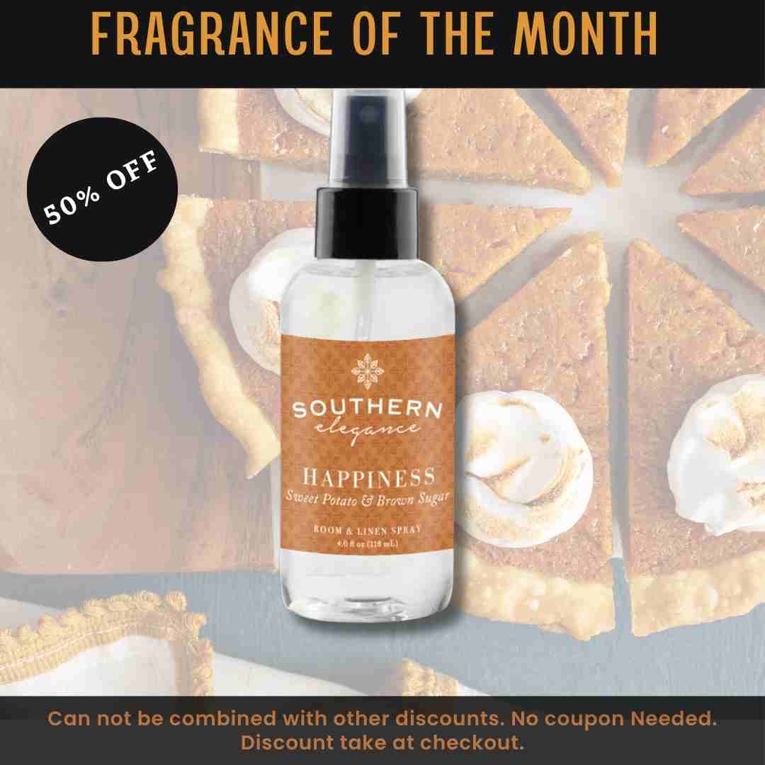 50% off Fragrance of the Month (Sweet Potato & Brown Sugar)