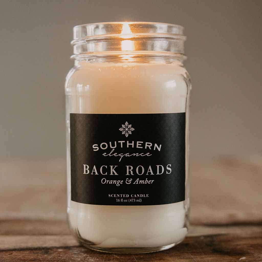 Large Mason Jar Candle: Signature Scent