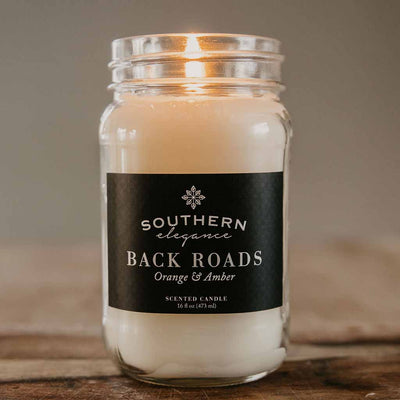 Large Mason Jar Candle: Signature Scent