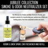 Jubilee: Car Smoke & Odor Neutralizer (Room & Linen Spray, Car Freshener and Refill)
