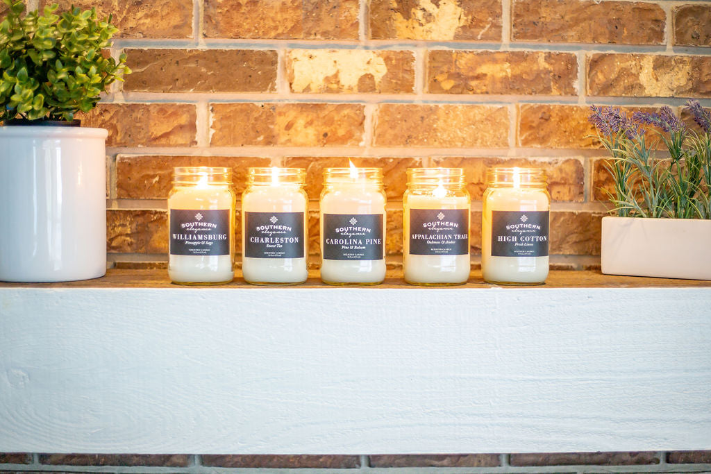Large Mason Jar Candle Collection