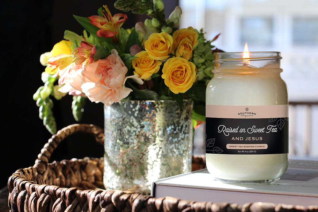 9 OZ CANNING JAR CANDLE