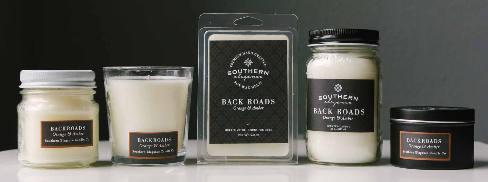 Spring and Summer Scented Candle Collection