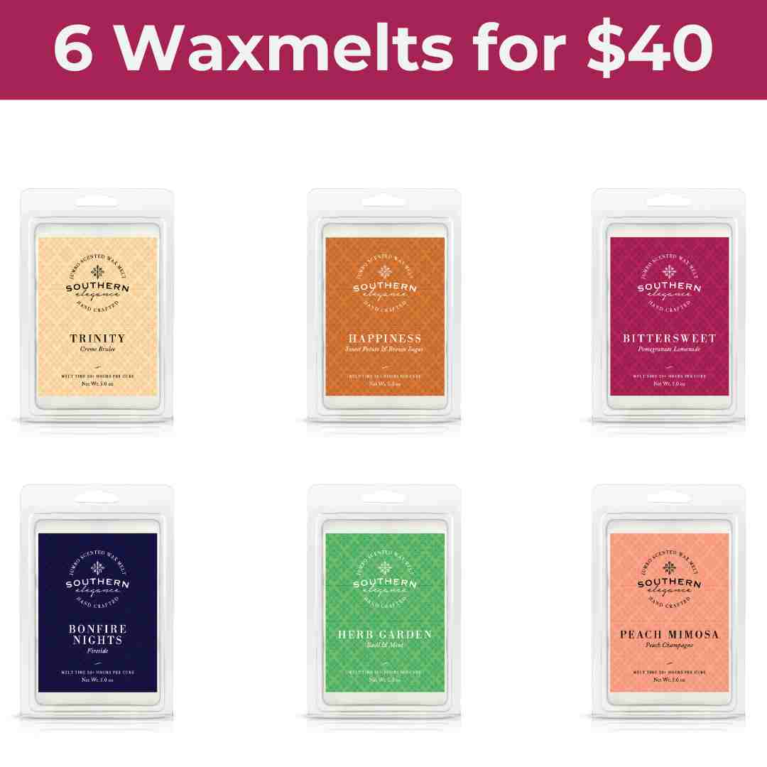 Jumbo Wax Melt 6 for $40 Bundle and Save! Jubilee Collection