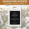 Jumbo Wax Melts: Signature Scents
