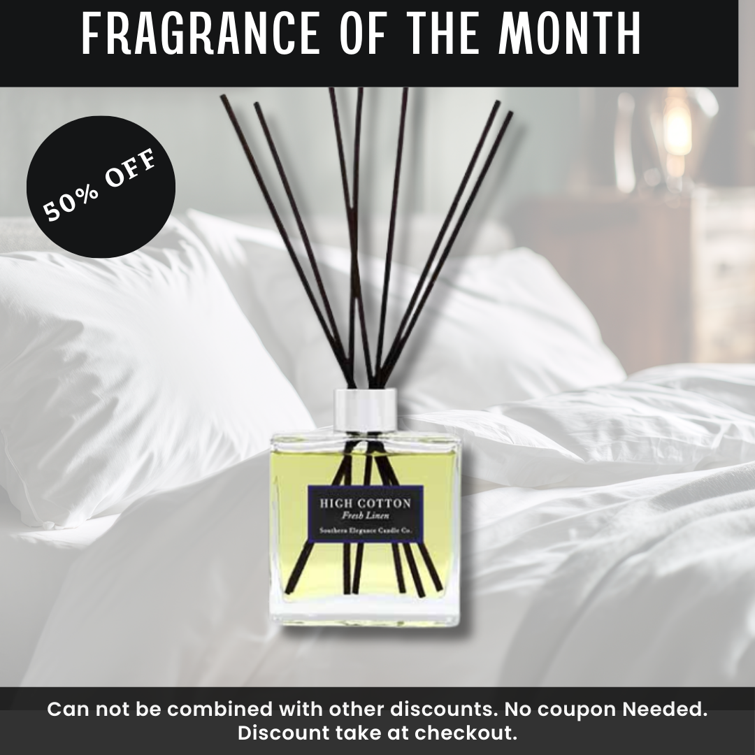 50% off Fragrance of the Month (High Cotton: Fresh Linen)