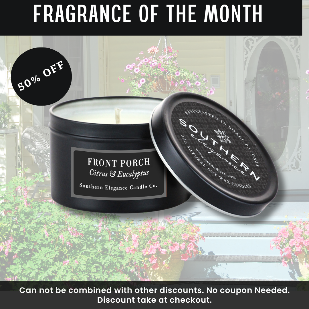 50% off Fragrance of the Month Front Porch: (Citrus &amp; Eucalyptus)