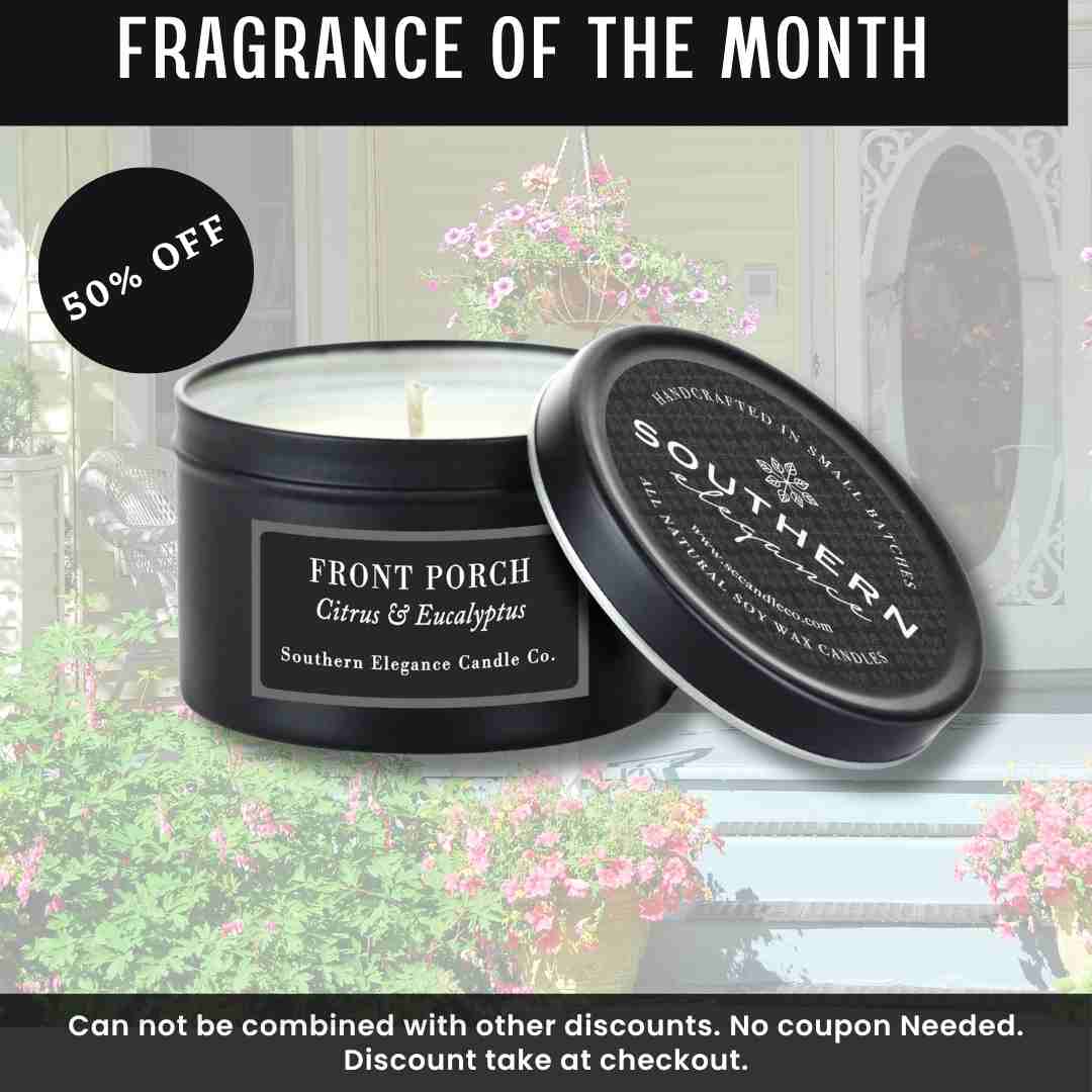 50% off Fragrance of the Month Front Porch: (Citrus &amp; Eucalyptus)