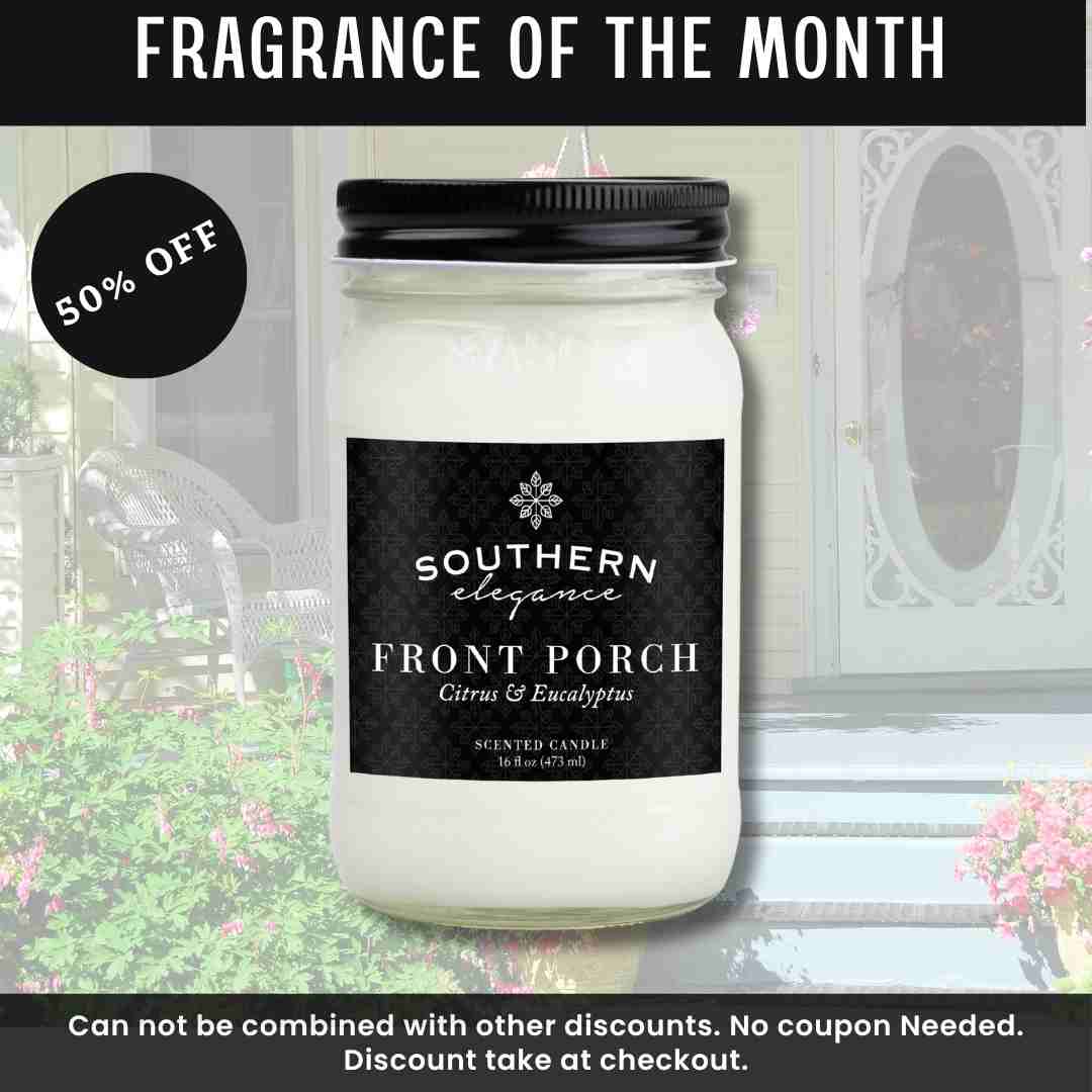 50% off Fragrance of the Month Front Porch: (Citrus &amp; Eucalyptus)