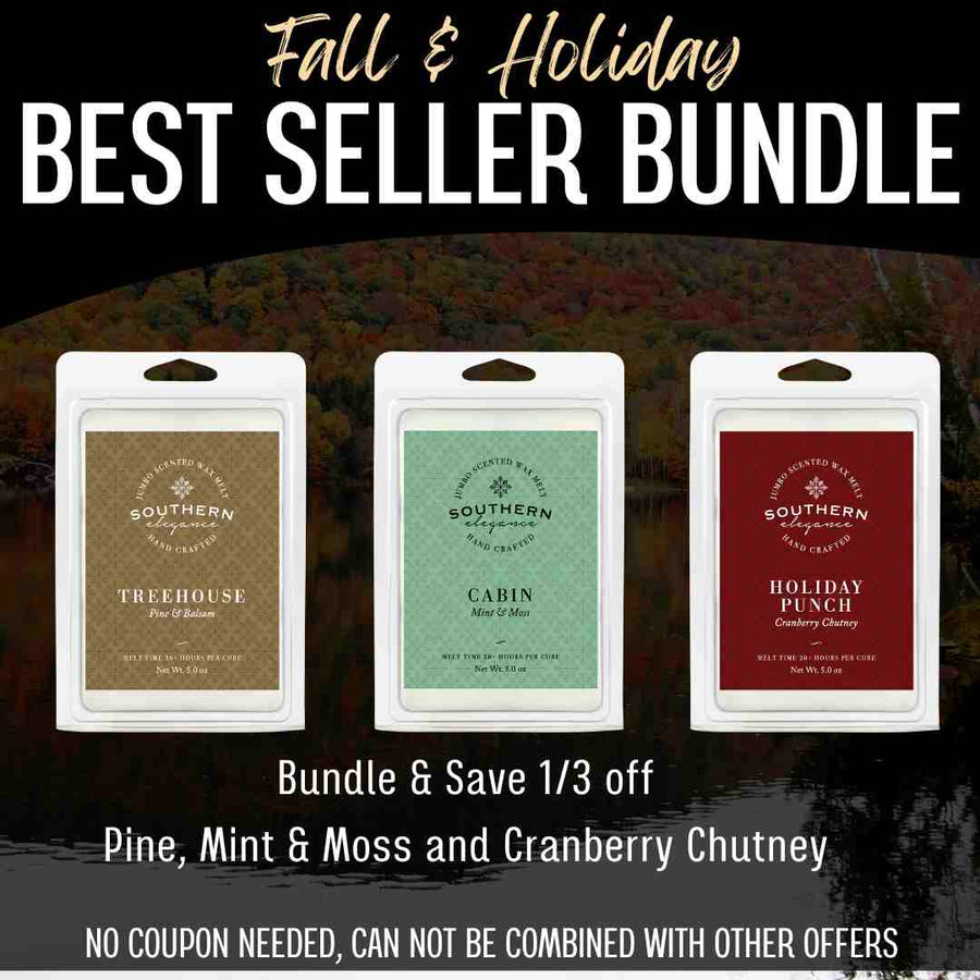 Jubilee Melts Bundle #2 (Pine, Mint & Moss and Cranberry Chutney)