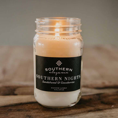 Large Mason Jar Candle: Signature Scents