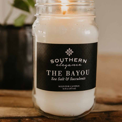 Large Mason Jar Candle: Signature Scents