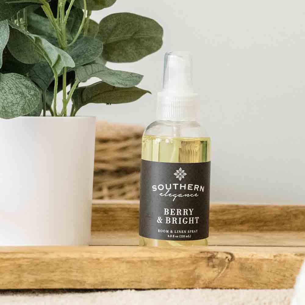Fall & Winter Scents: 4 oz Room & Linen Spray - Southern Elegance