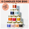 6 for $100 Bundle & Save! Jubilee Candle Collection
