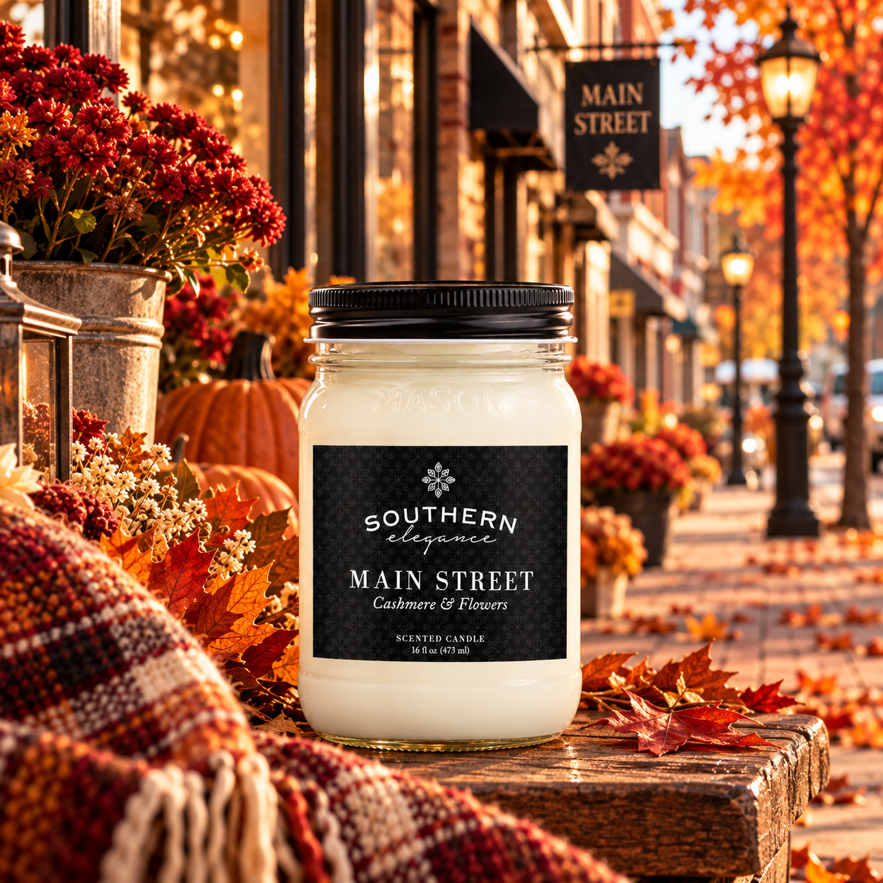 Large Mason: Spring and Summer Jar Candle