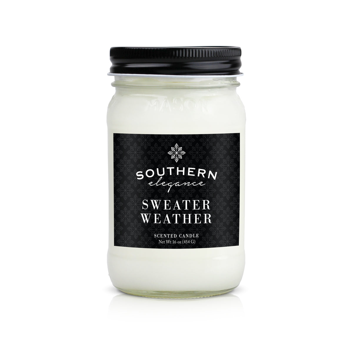 Large Mason Jar: Fall & Winter Scents Candle