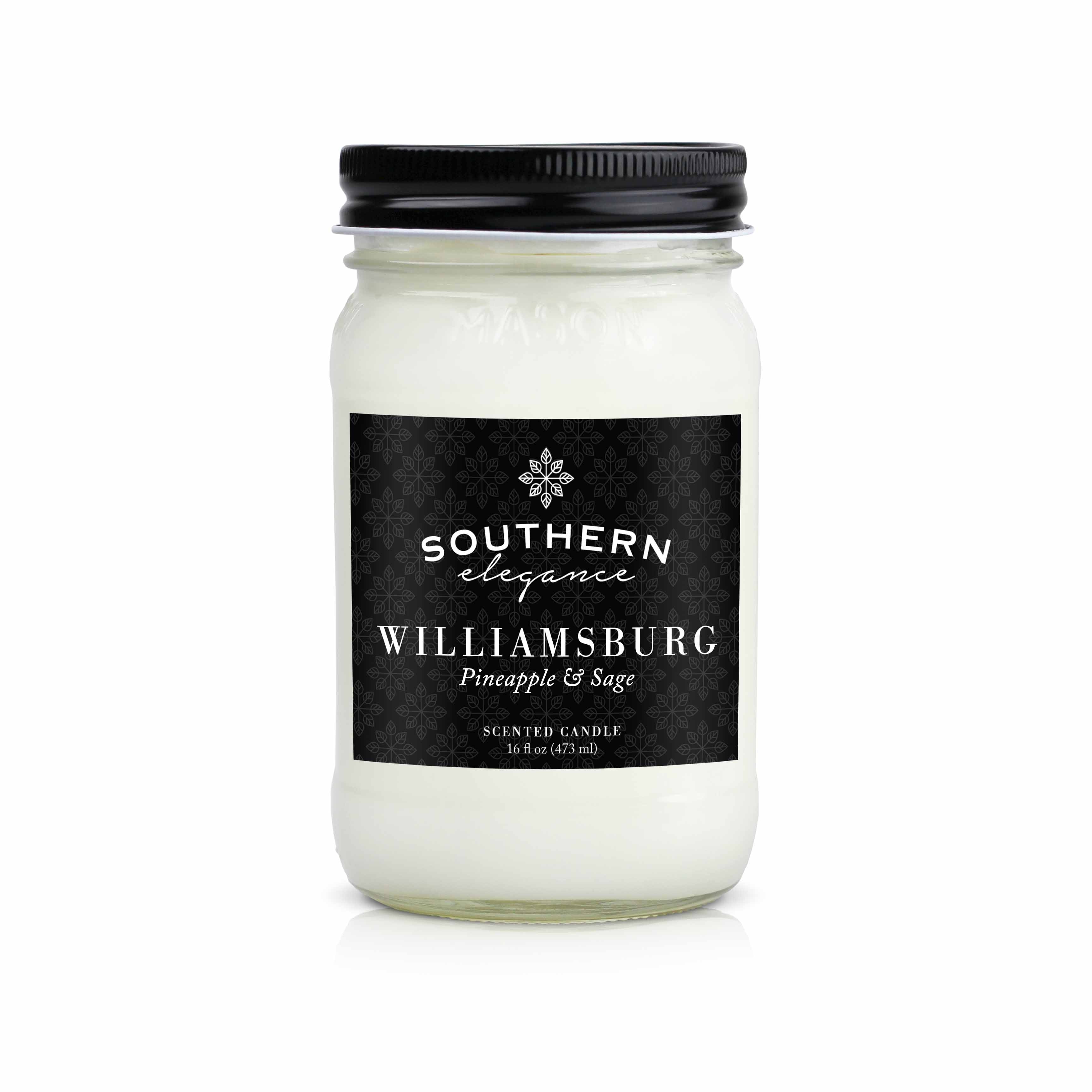 Southern Elegance Candle Co. Williamsburg Candle
