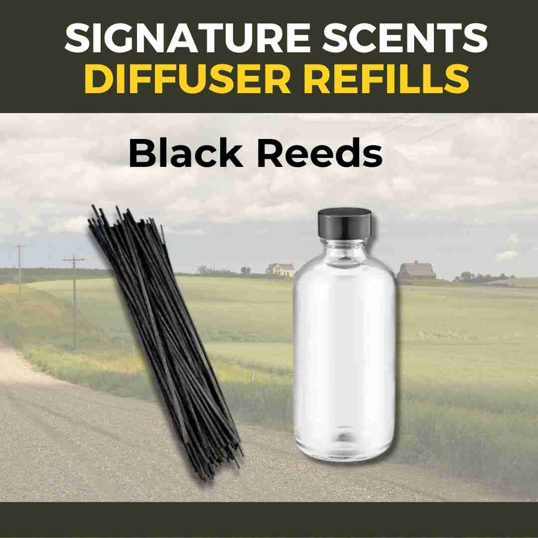 Signature Year Round Scents (Refill) 4 oz Diffuser with Black Reeds