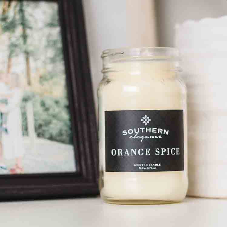 Large Mason Jar: Fall & Winter Scents Candle
