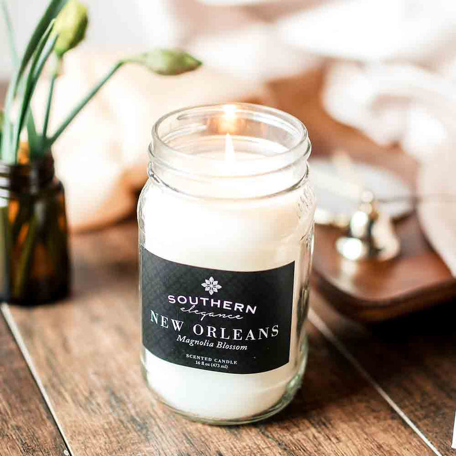 Large Mason Jar Candle Collection Southern Elegance