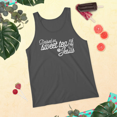 Unisex Tank Top Raised On Sweet Tea