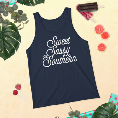 Unisex Tank Top Sweet Sassy & Southern