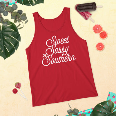 Unisex Tank Top Sweet Sassy & Southern