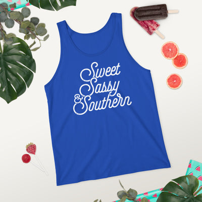 Unisex Tank Top Sweet Sassy & Southern